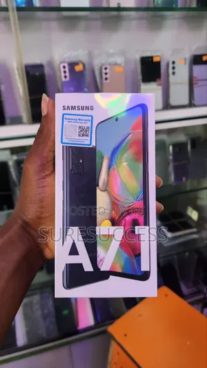 New Samsung Galaxy A71 128 GB Black