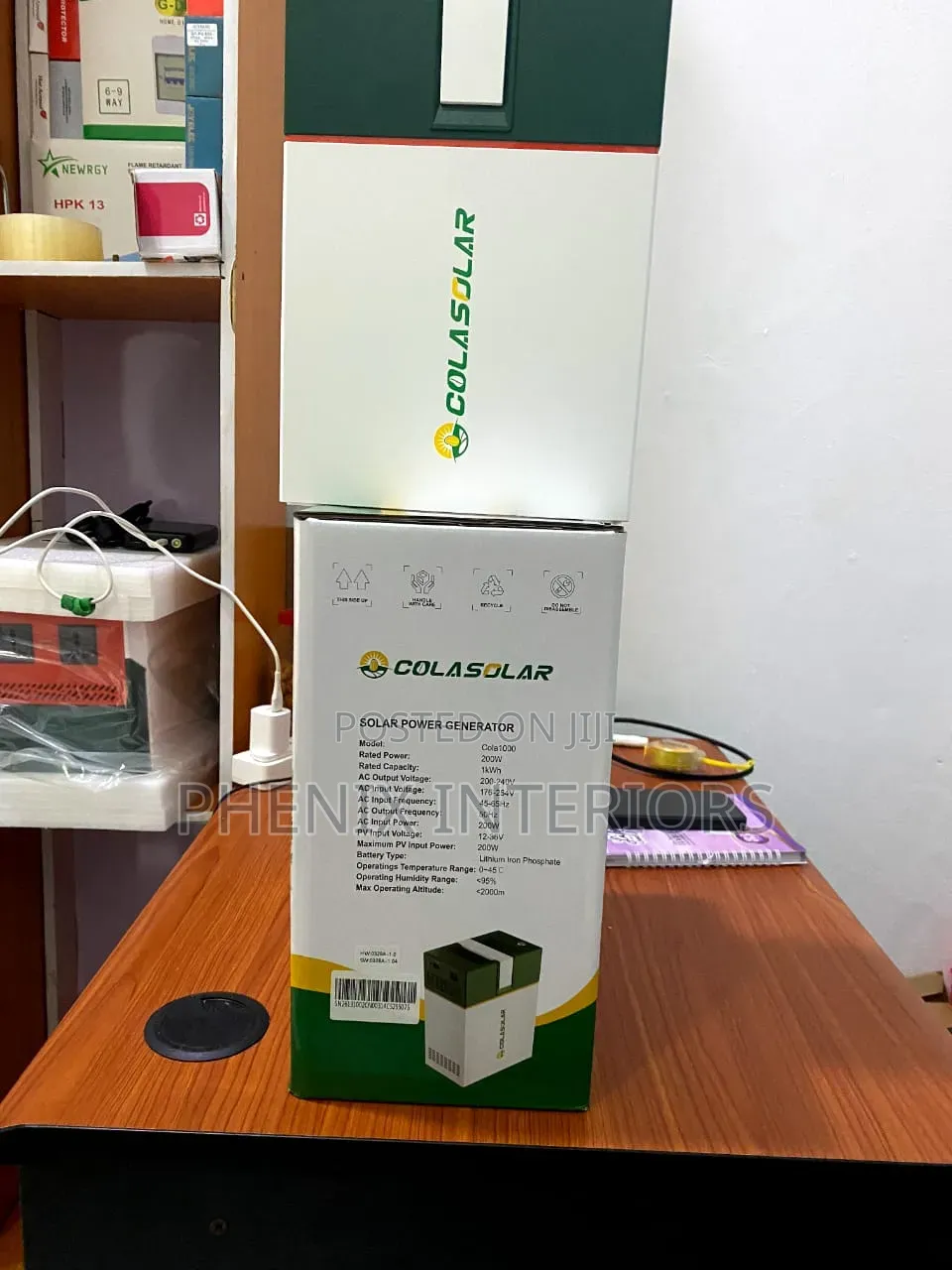 Colasolar 1000 Solar Power Generator Power 200W Output