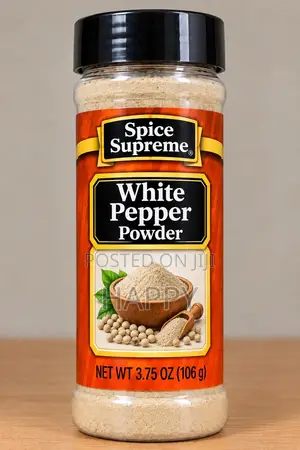 Spice Supreme Black Pepper and White Pepper Powder