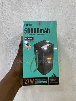50,000mah Linkco Power Bank (27watts)