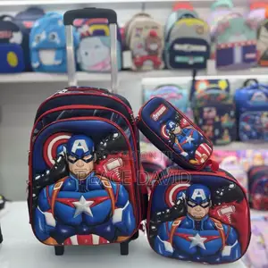 3in1 Trolley School Bag