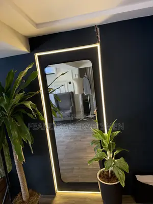 Large Full-Length LED Backlit Dressing Mirror