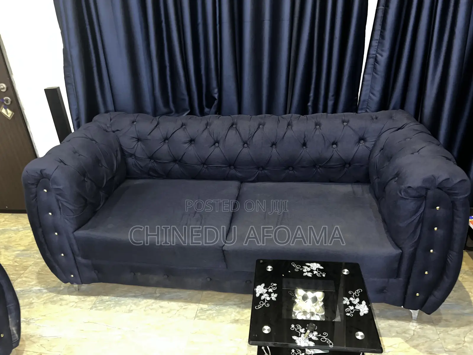 7 Seater Living Room Sofas (2 Free Stool)