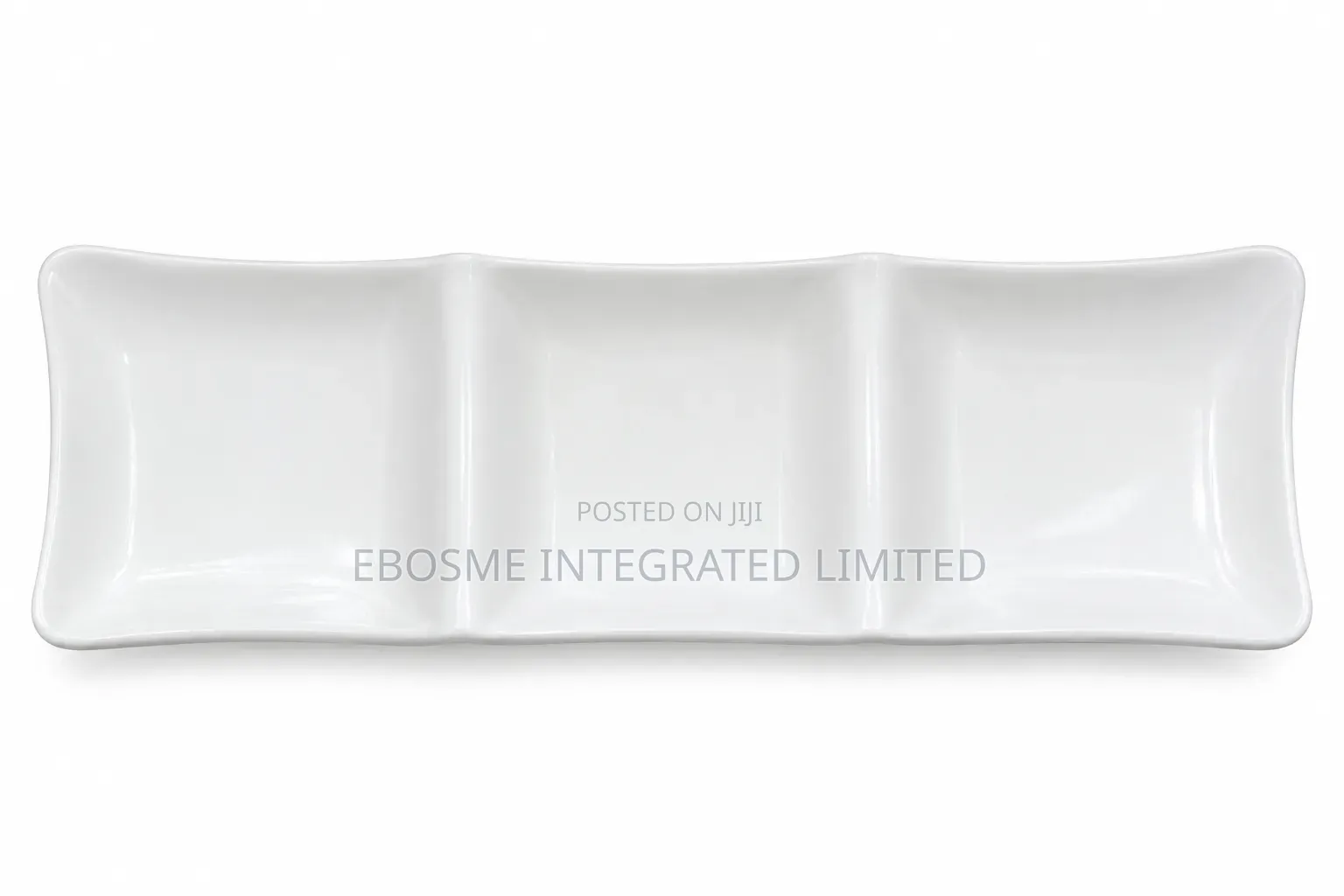 Section Japanese Divided Serving Dish – White.