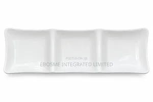 Section Japanese Divided Serving Dish – White.