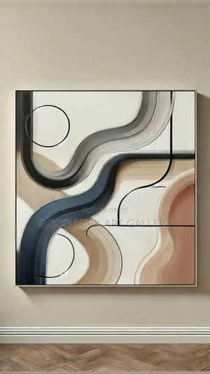 Abstract Shape Canvas