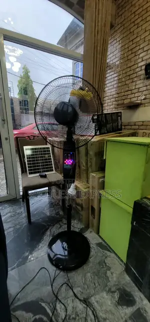 Solar Fan With Bluetooth