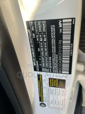 Mercedes-Benz GLC-Class 2016 White