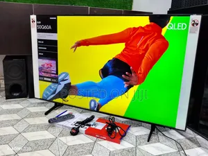 Samsung 50" Qled Q60A Bezel-Less Screen Airslim 2021 Smart TV