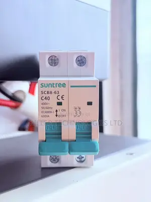 40a Suntree AC Double Pole MCB – Scb8-63 C40