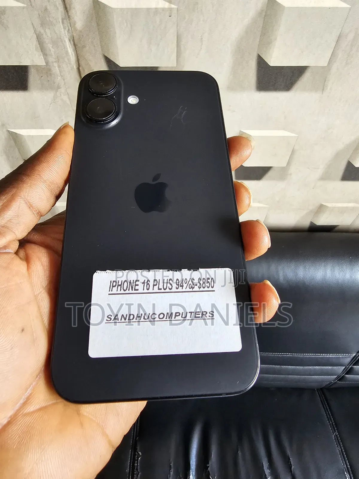 Apple iPhone 16 Plus 128 GB Black