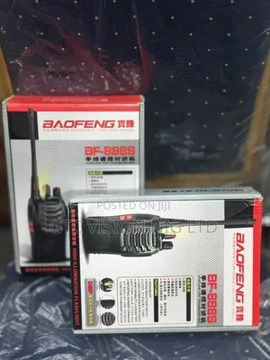 Boafeng Original Double Walkie Talkie Device With Earpiece