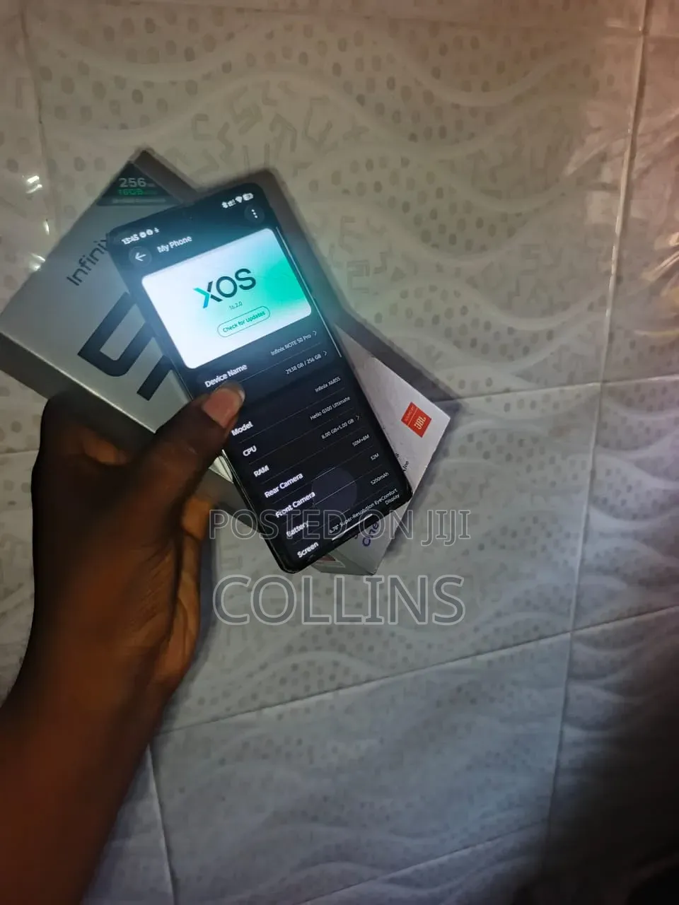 Infinix Note 50 Pro 256 GB Silver