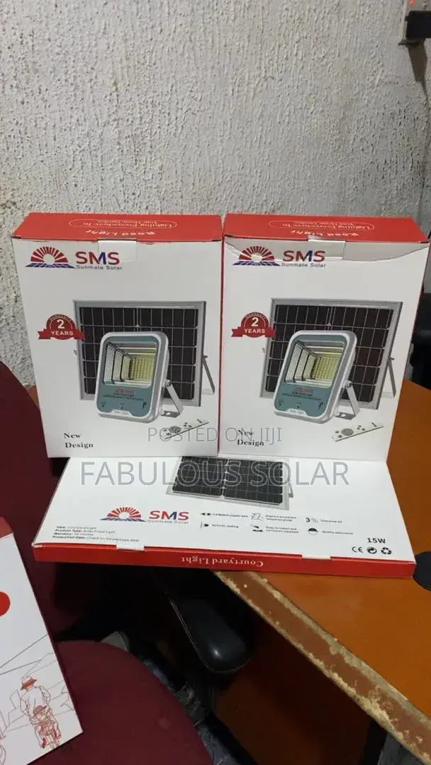 150watts SMS Solar Flood Light