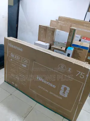 Upgrade to a Hisense 75” QLED Ultra HD Smart TV