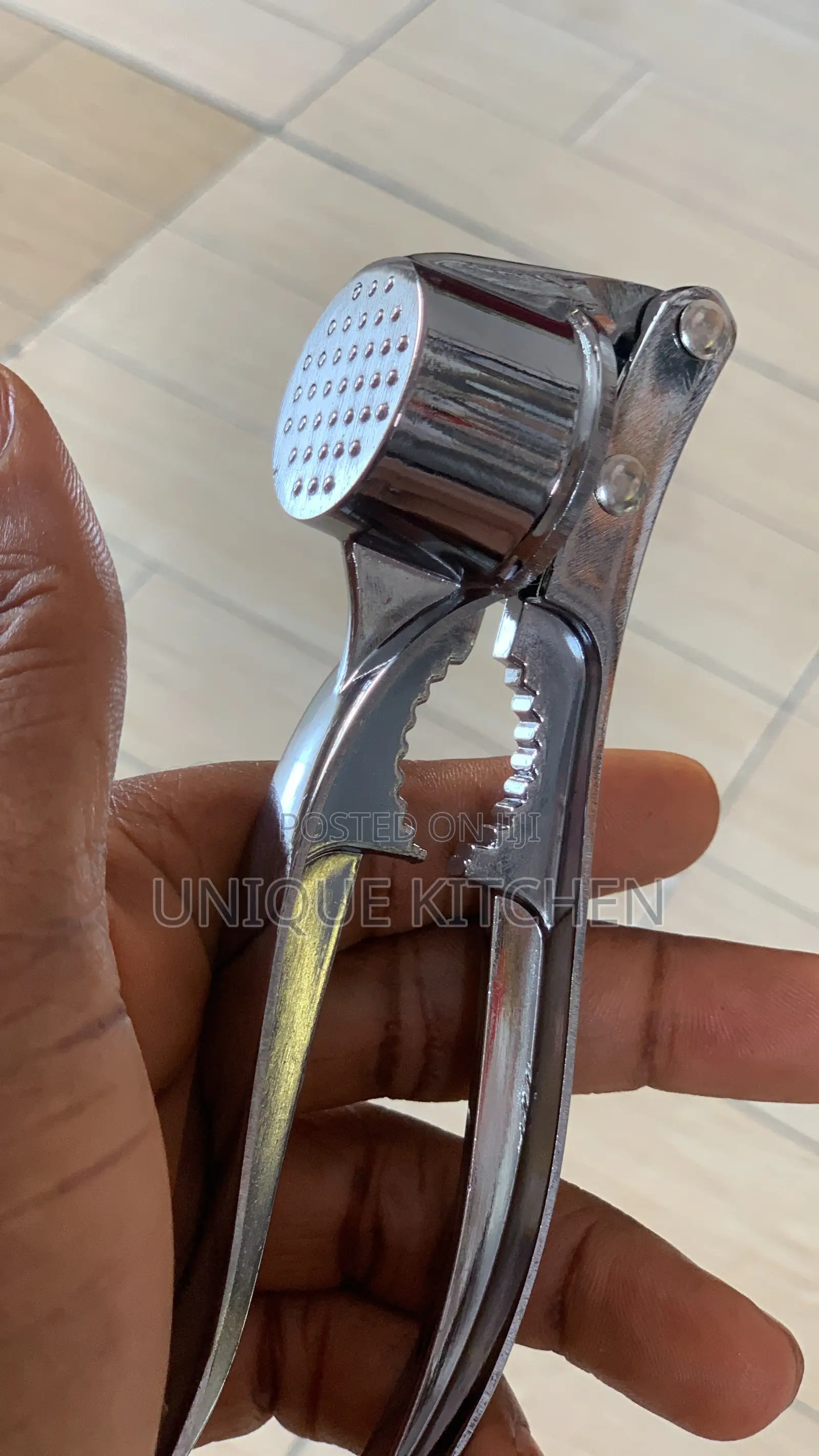 1pc Heavy-Duty Garlic Press, Ginger Crusher.