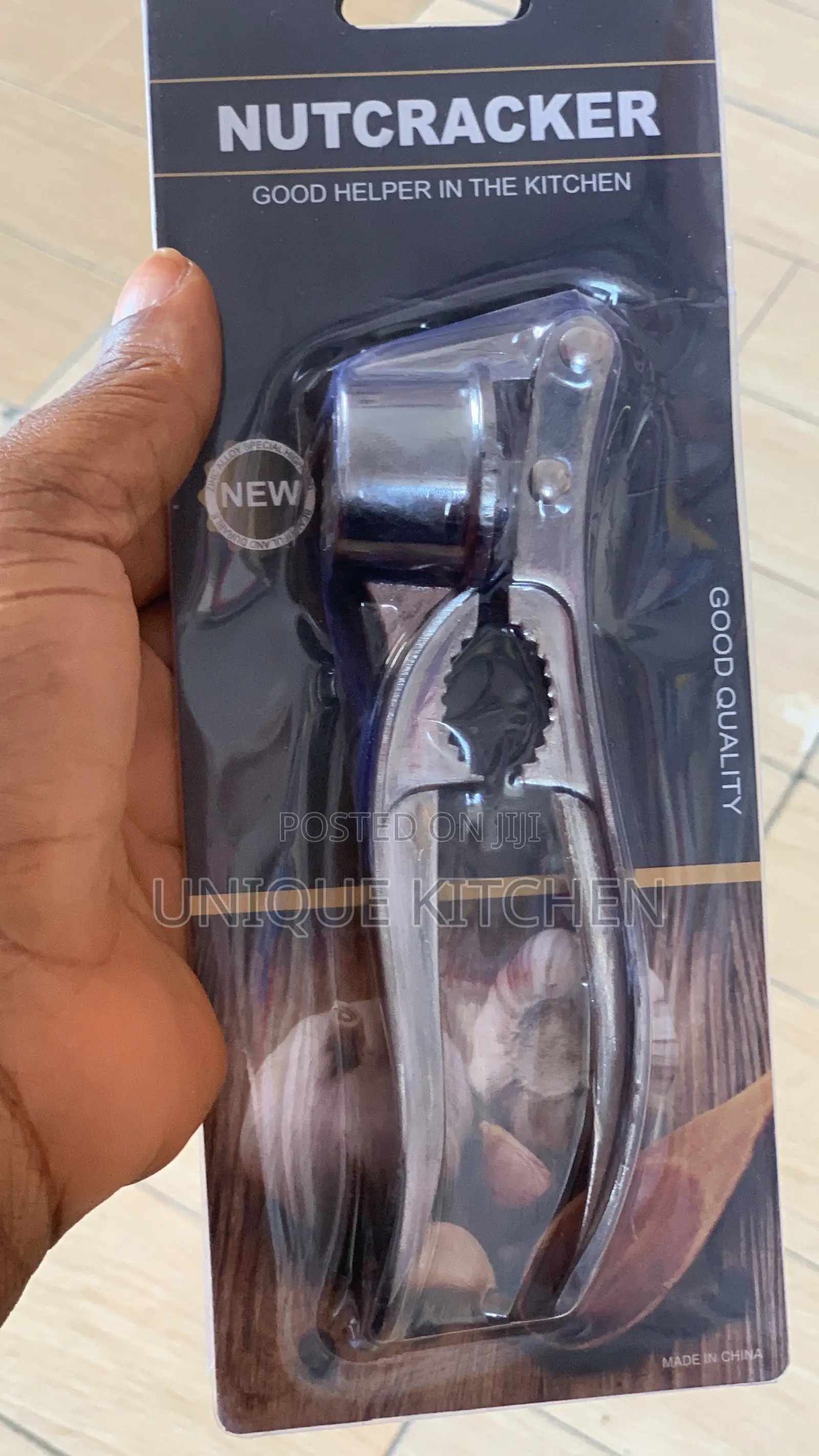 1pc Heavy-Duty Garlic Press, Ginger Crusher.