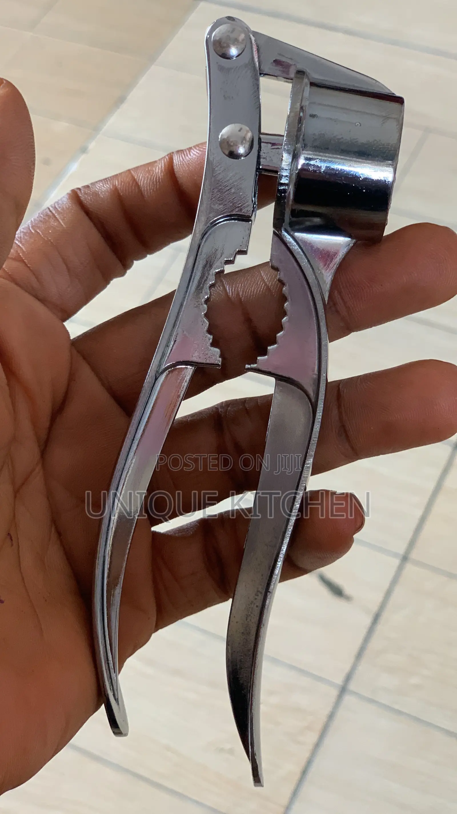 1pc Heavy-Duty Garlic Press, Ginger Crusher.