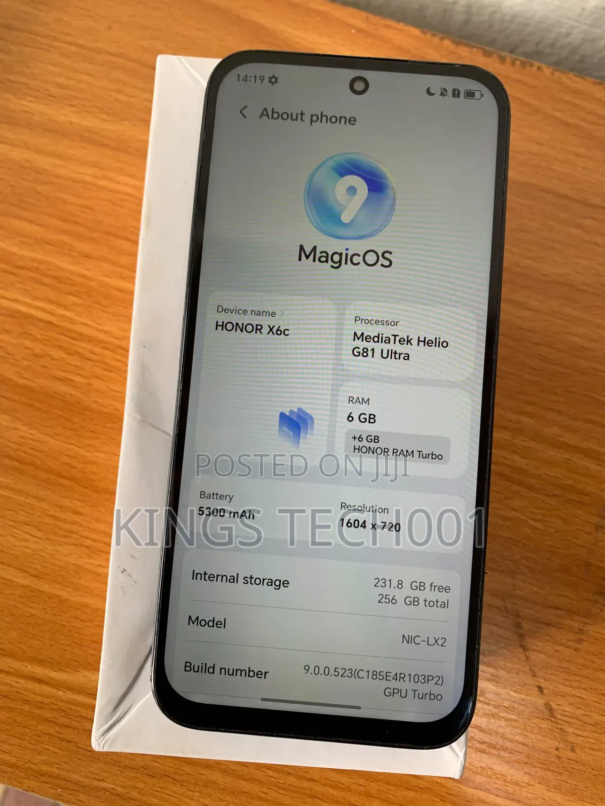 Honor X6C 256 GB Black