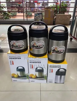 Stainless Steel Heat Preservation Handpan Food Flask