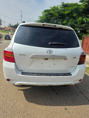 Toyota Highlander Limited 4x4 2008 White