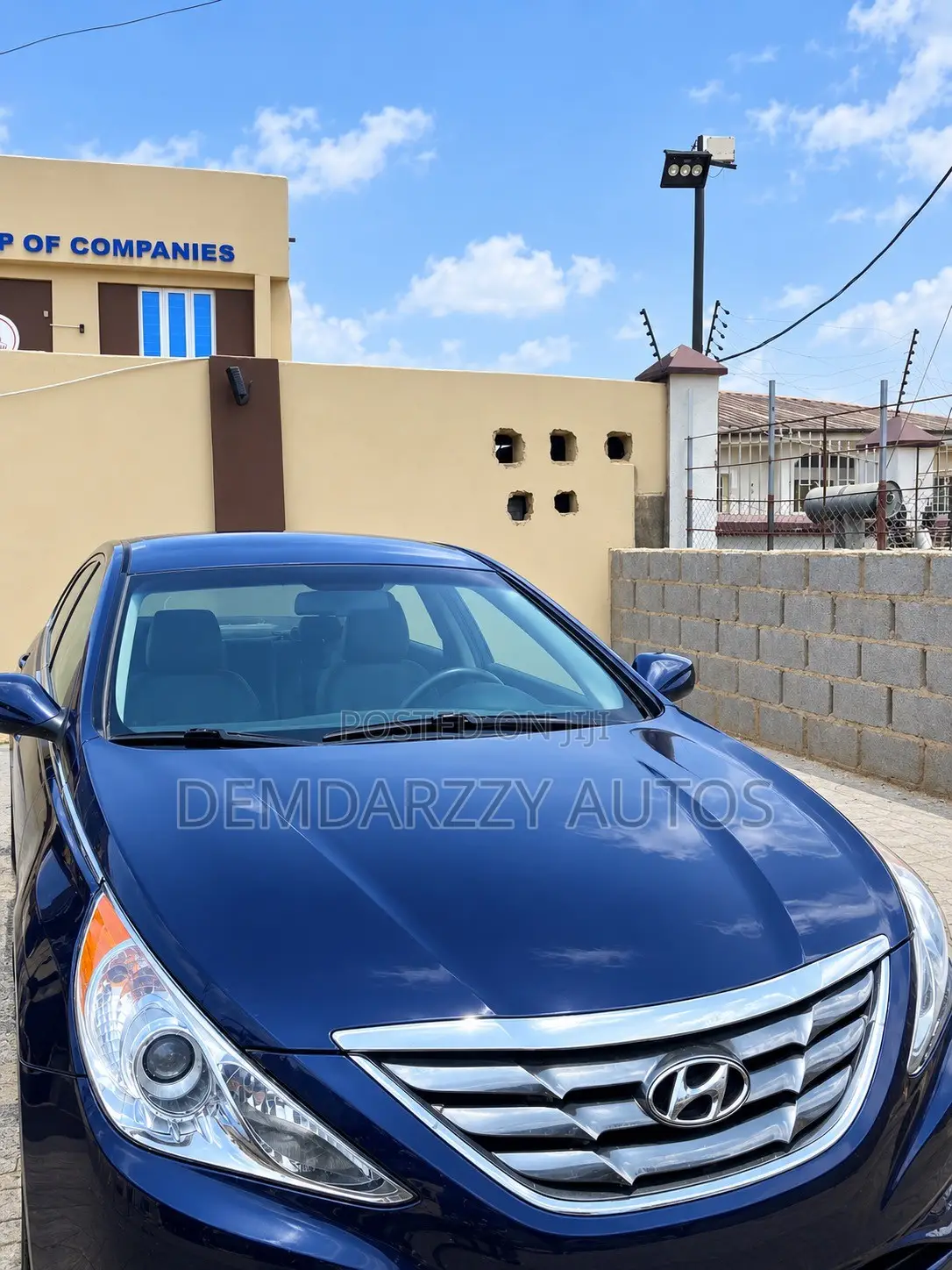 Hyundai Sonata 2013 Blue