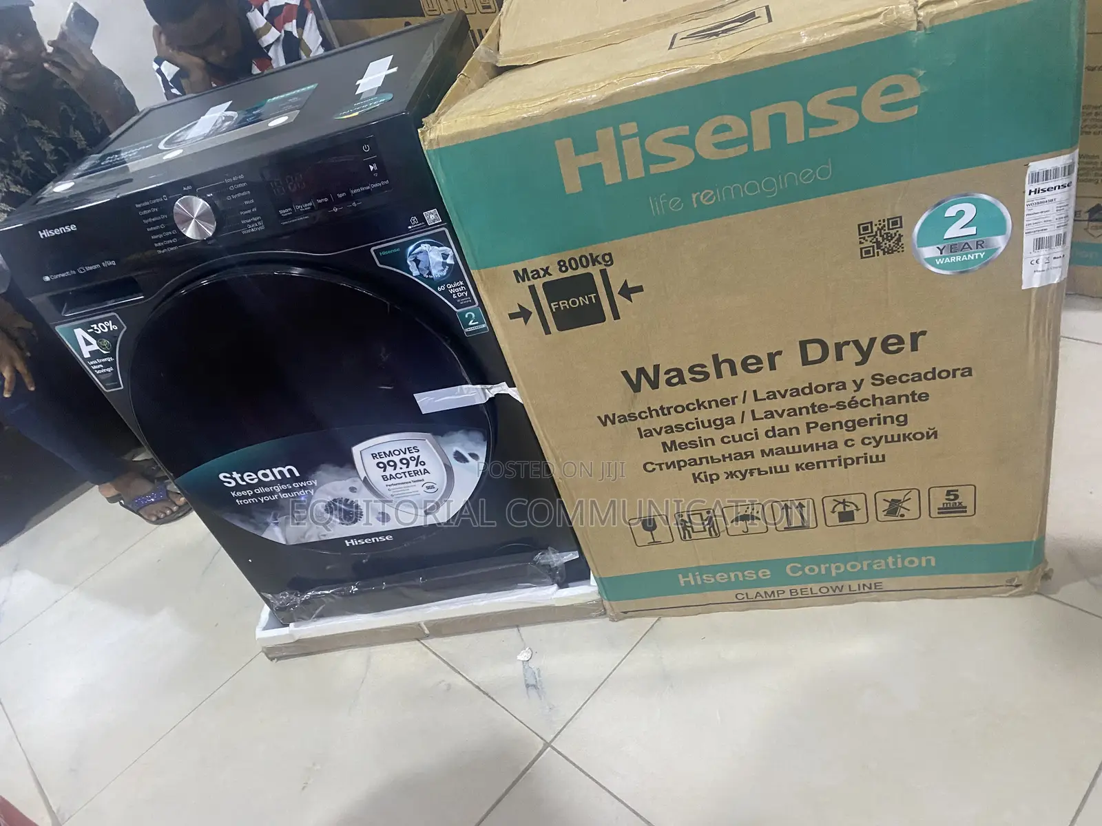 Hisense Efficient Home Washing Machine With Dryer