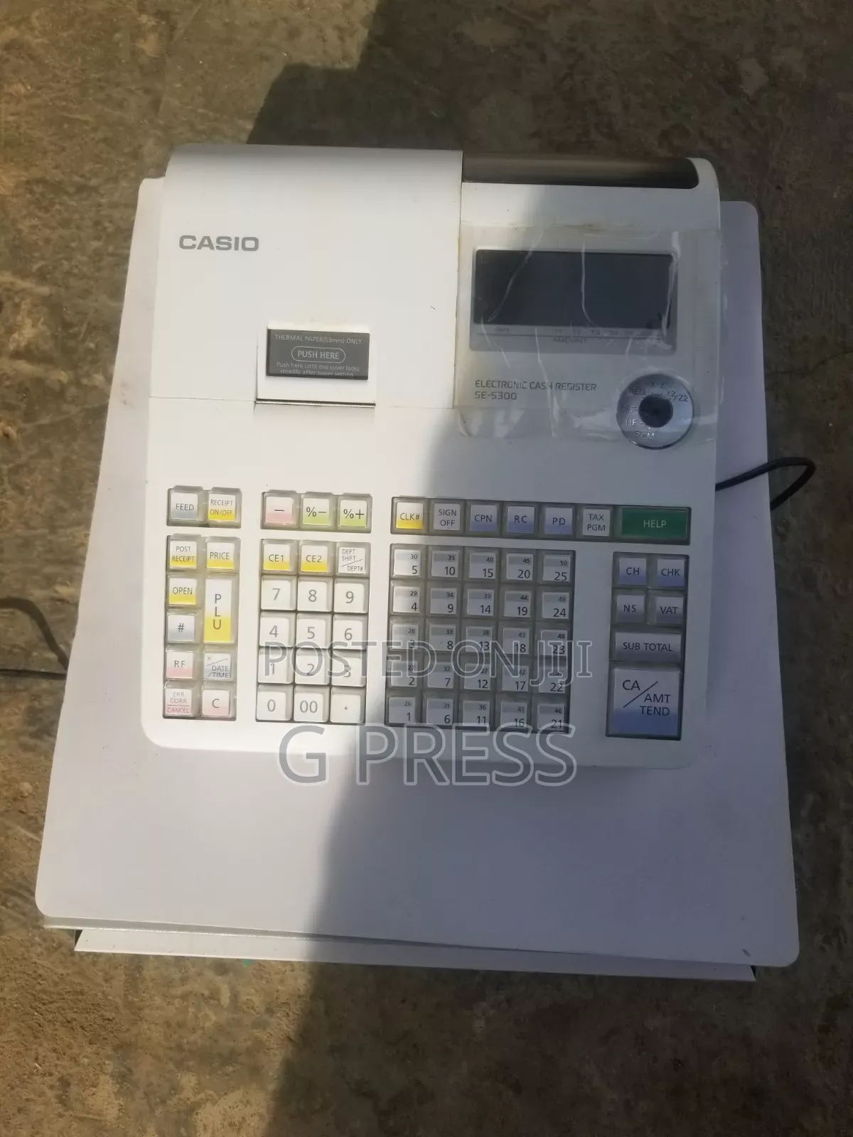 Cash Registering Machine