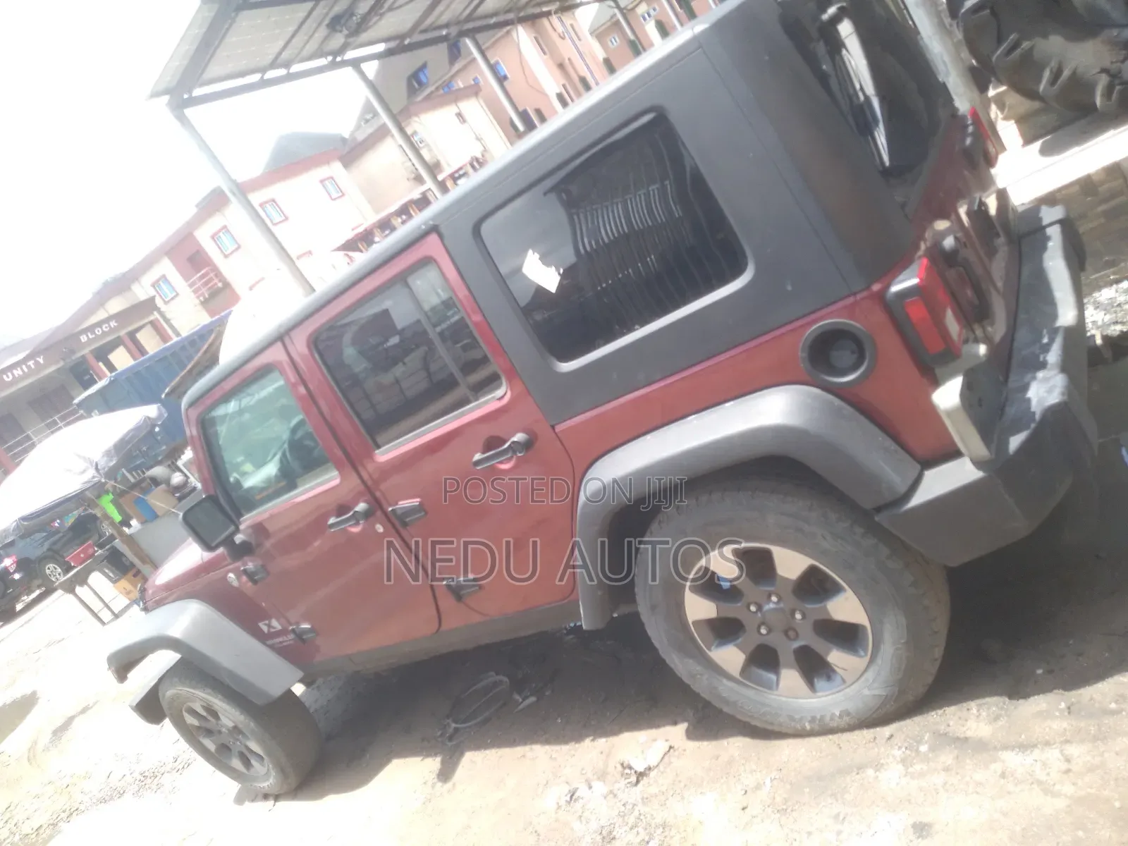 Jeep Wrangler 2008 Red