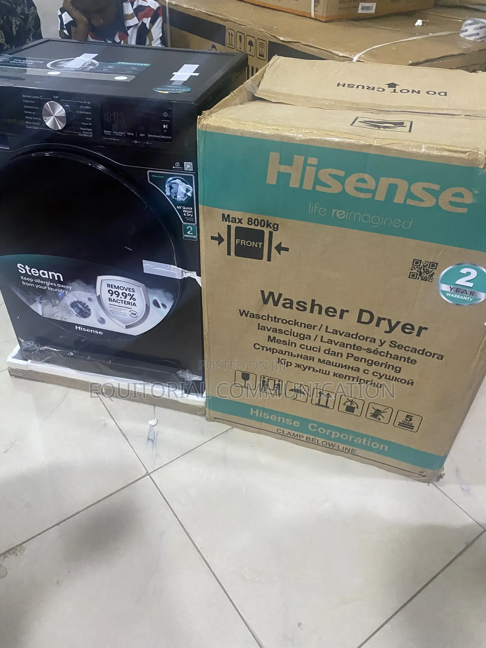 Hisense Complete Laundry Solution Washer Dryer