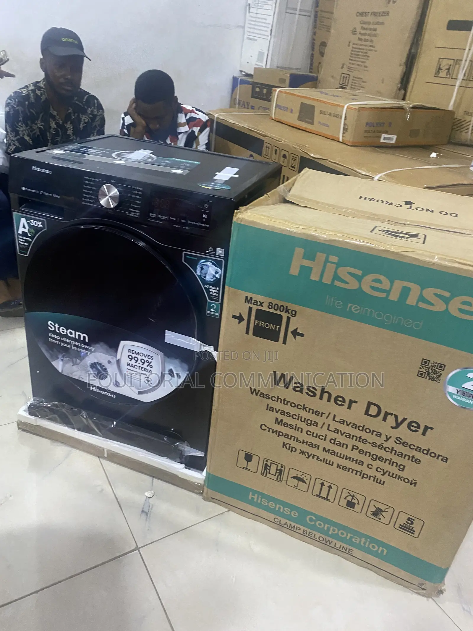 Hisense Twin Function Laundry Machine 8/5kg