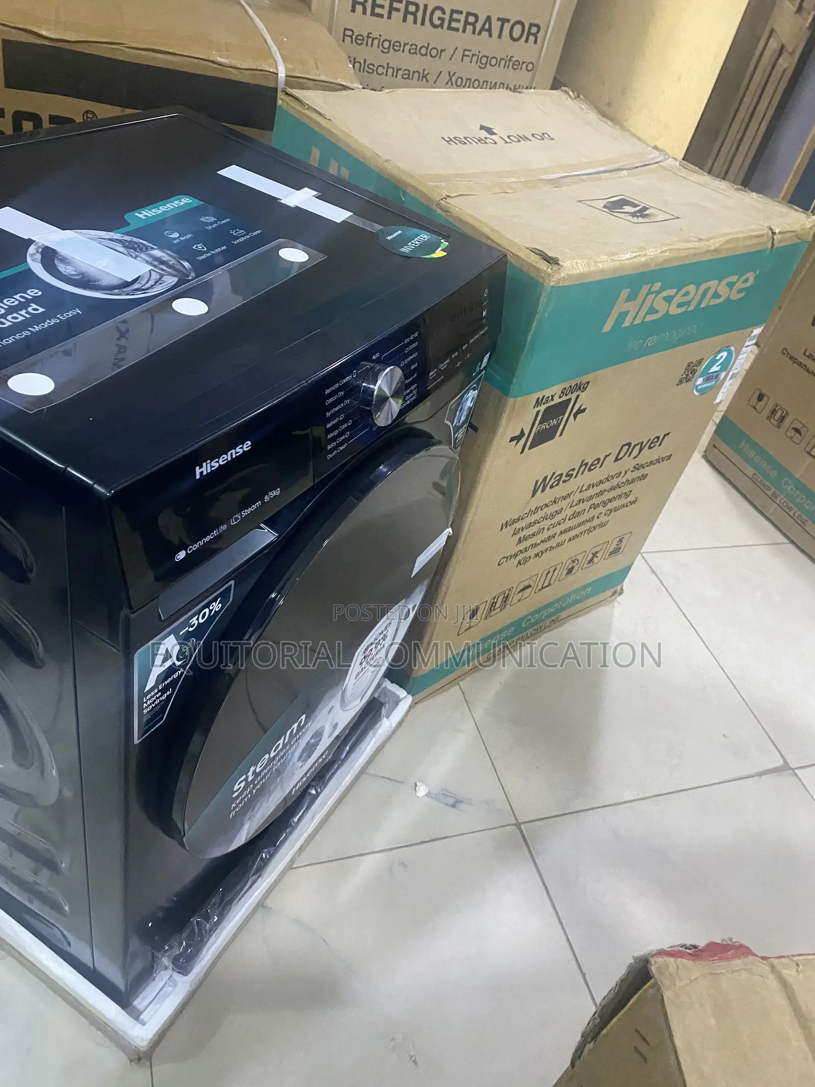 Hisense Automatic Washing and Drying System 8/5kg