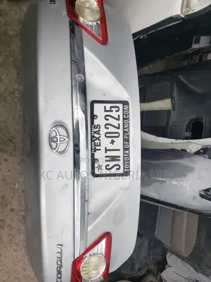Boot Toyota Corolla 2012