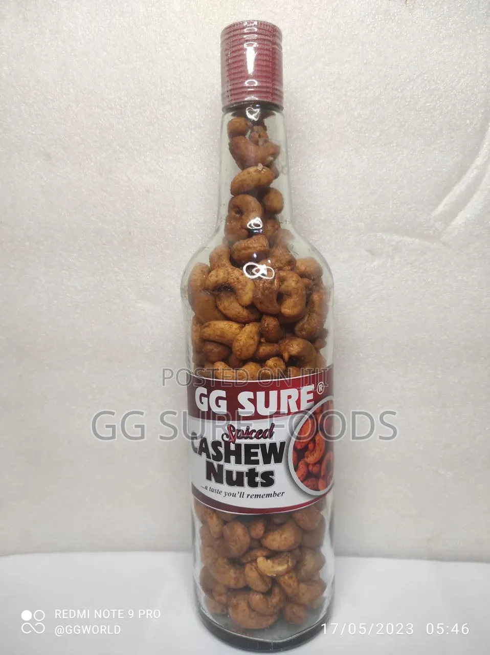 Spiced Cashew Nuts