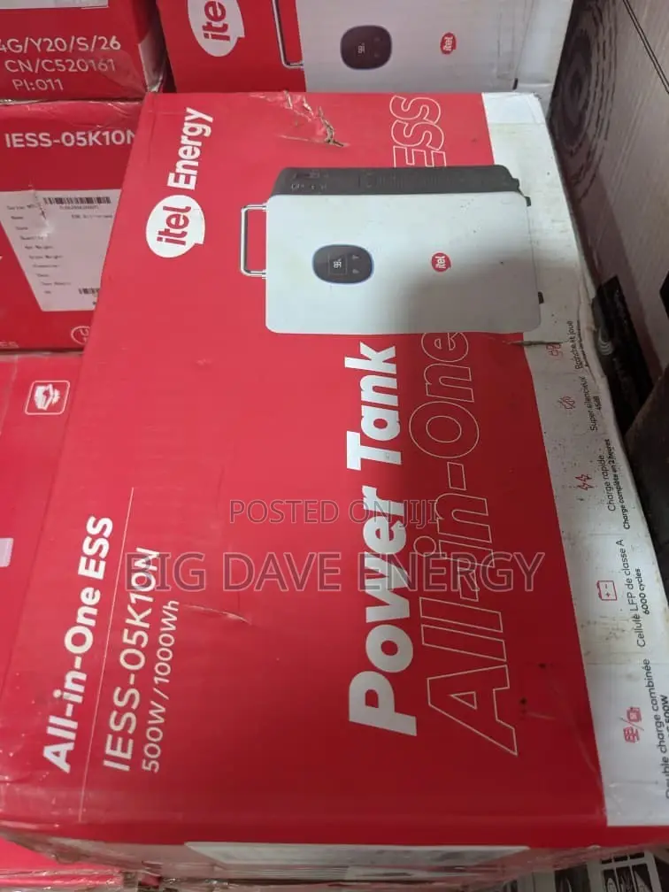 Itel Solar Generator 500w 1kw