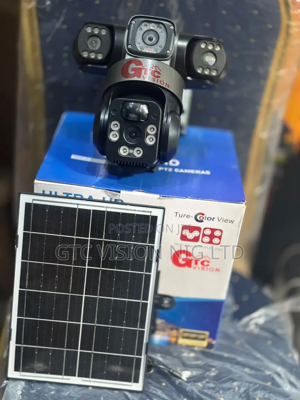 GTC V380 3lens Camera With Panel