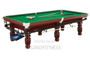 9ft Professional Slate Snooker Billiard Table + Full Accessories |