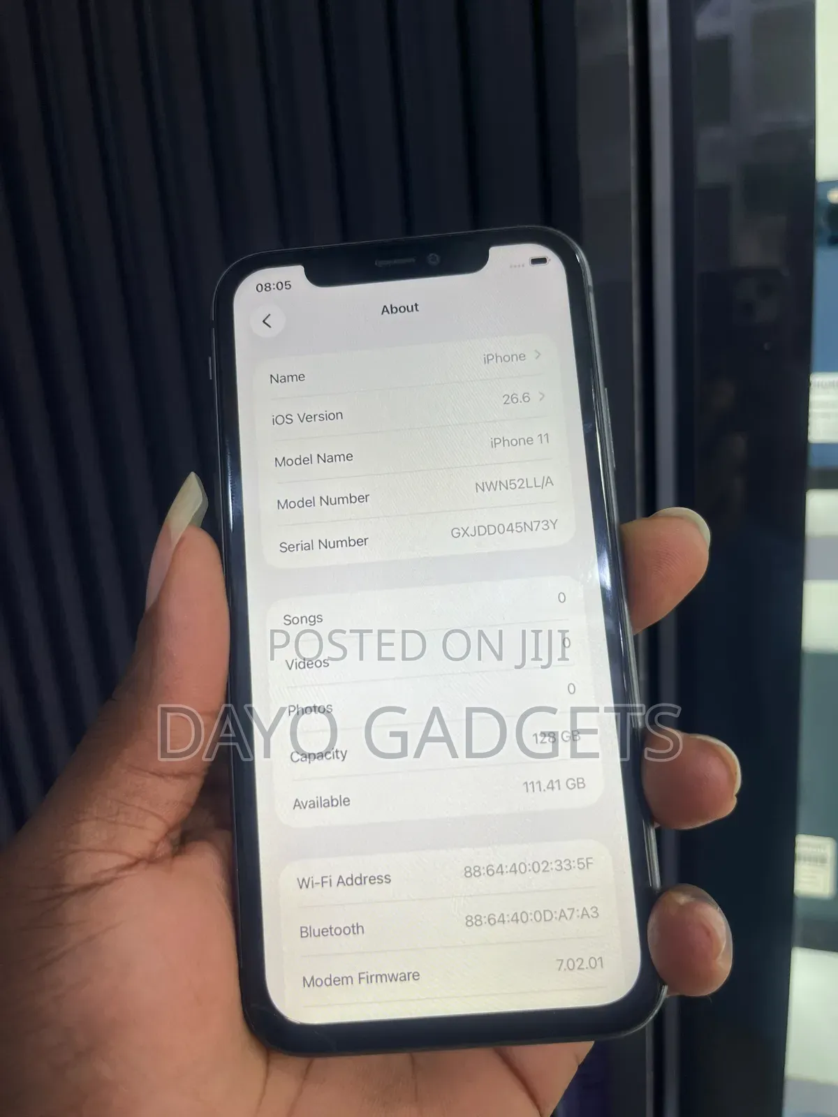Apple iPhone 11 128 GB Black