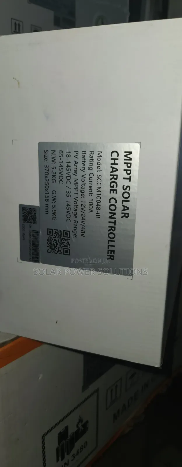 Felicity 100ah MPPT Charge Controller