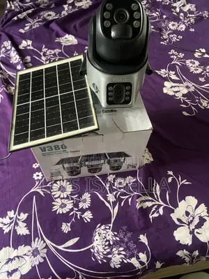 I’ve V380 Wireless Smart Solar Camera for Sale Two Lens Working Perfec
