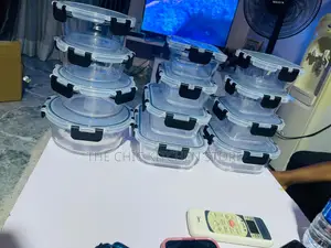 Glass Food Storage Container With Airtight Lids