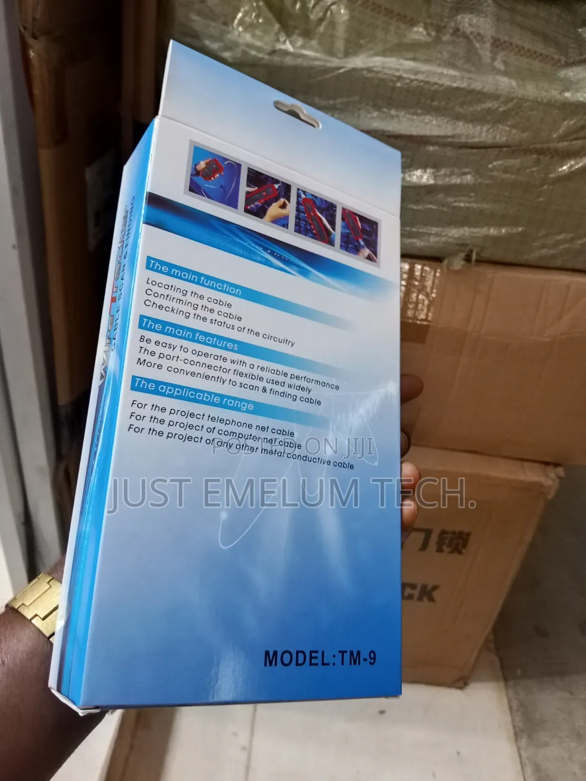 Wire Tracker Cable Scan Finding Tm-9
