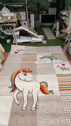 Kids Unicorn Rainbow Rug