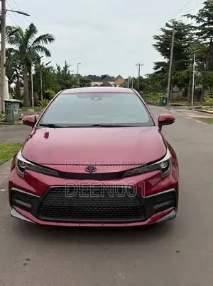 Toyota Corolla SE 2022 Red