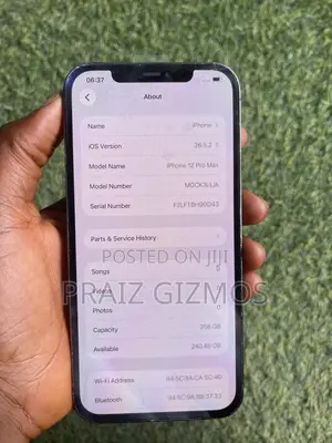 Apple iPhone 12 Pro Max 256 GB Black
