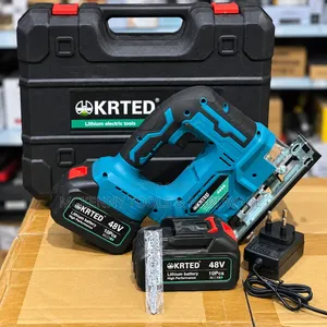 KRTED 48V Cordless Jigsaw – 2 Batteries + Charger Case
