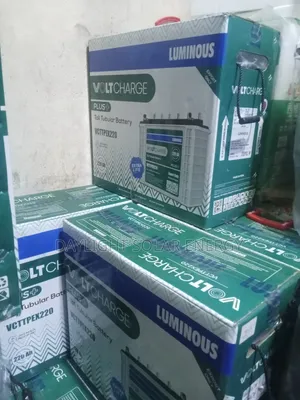 Luminous 220ah Tubular Battery Voltcharge