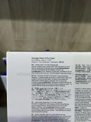 New Google Pixel 11 Pro Fold 1 TB Black