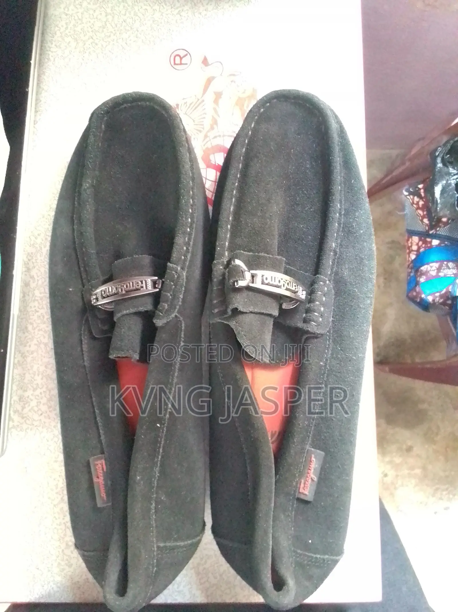 Ferragamo Suede Loafer