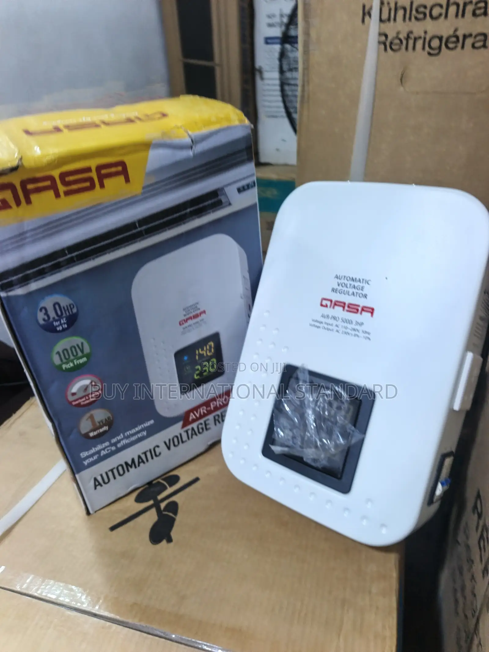 Qasa 5kva Wall Mounted Stabilizer – Voltage Protection